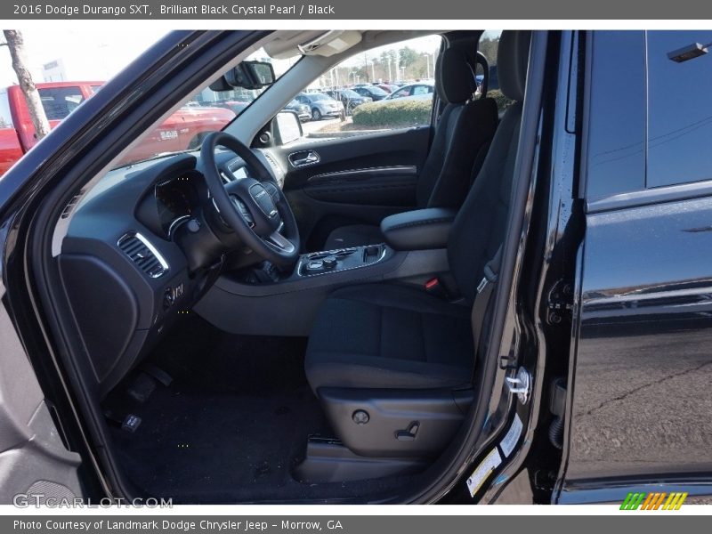 Brilliant Black Crystal Pearl / Black 2016 Dodge Durango SXT