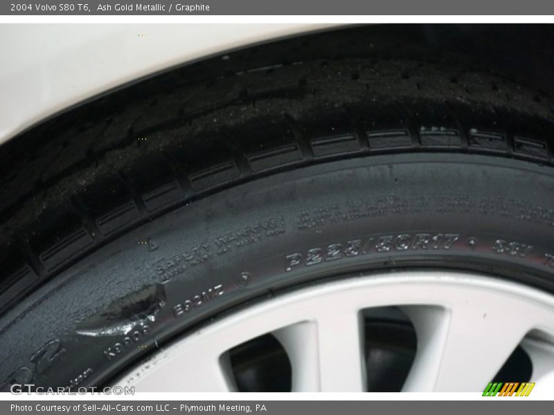 Ash Gold Metallic / Graphite 2004 Volvo S80 T6