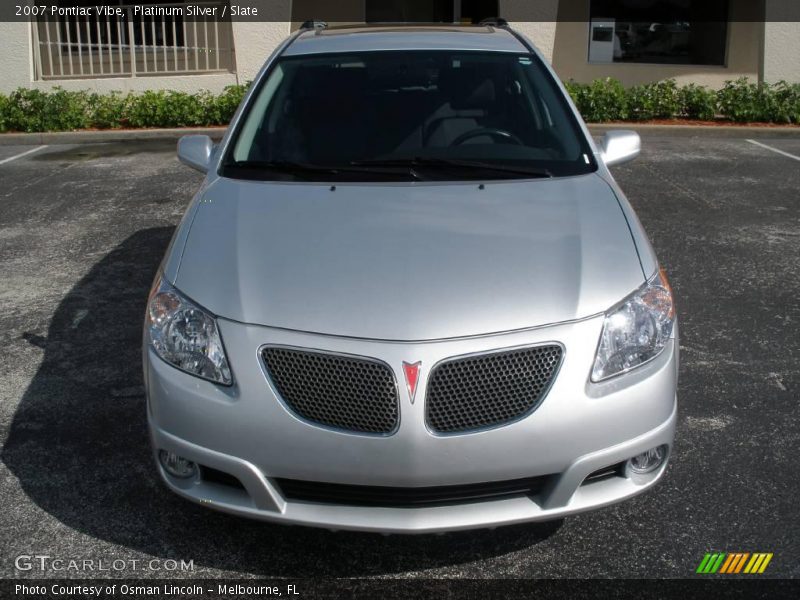 Platinum Silver / Slate 2007 Pontiac Vibe