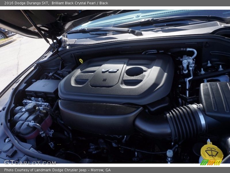 Brilliant Black Crystal Pearl / Black 2016 Dodge Durango SXT