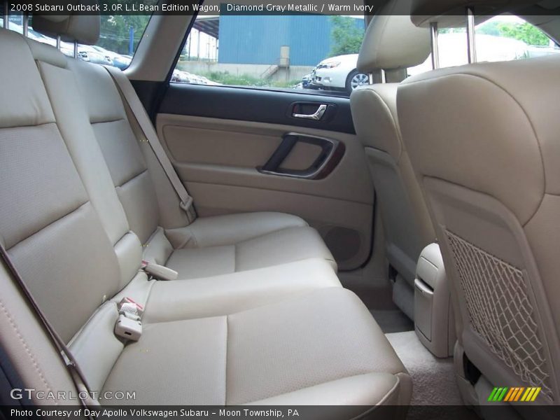 Diamond Gray Metallic / Warm Ivory 2008 Subaru Outback 3.0R L.L.Bean Edition Wagon