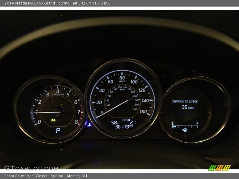  2014 MAZDA6 Grand Touring Grand Touring Gauges