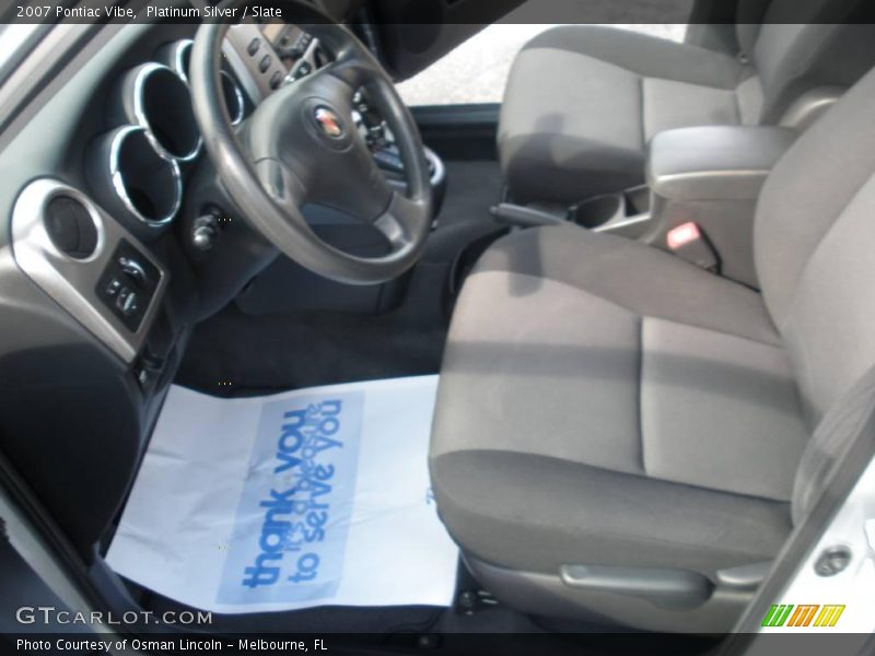 Platinum Silver / Slate 2007 Pontiac Vibe