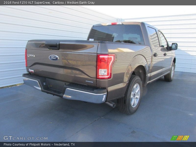 Caribou / Medium Earth Gray 2016 Ford F150 XLT SuperCrew