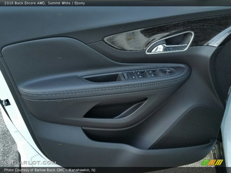 Summit White / Ebony 2016 Buick Encore AWD