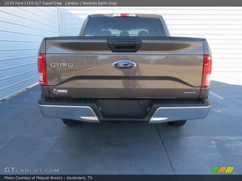 Caribou / Medium Earth Gray 2016 Ford F150 XLT SuperCrew