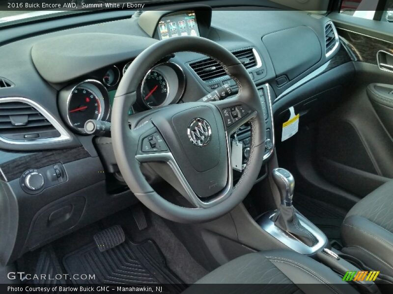 Summit White / Ebony 2016 Buick Encore AWD