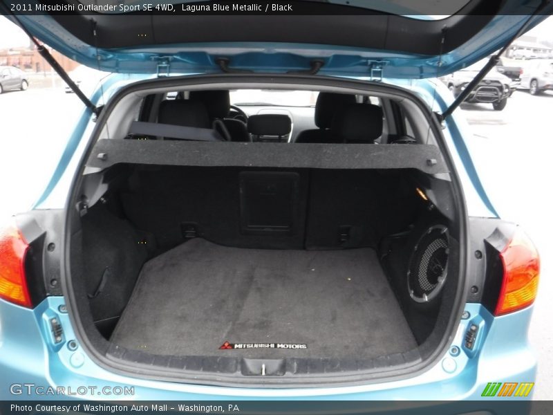 Laguna Blue Metallic / Black 2011 Mitsubishi Outlander Sport SE 4WD