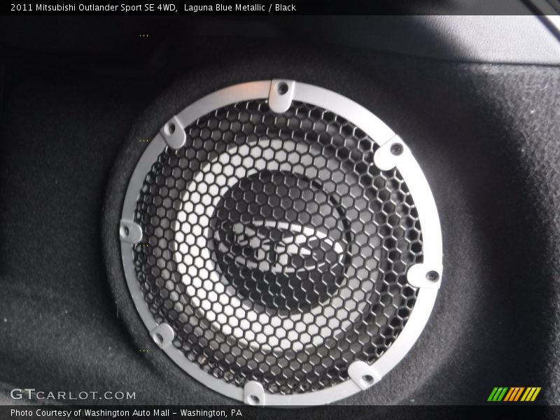 Laguna Blue Metallic / Black 2011 Mitsubishi Outlander Sport SE 4WD