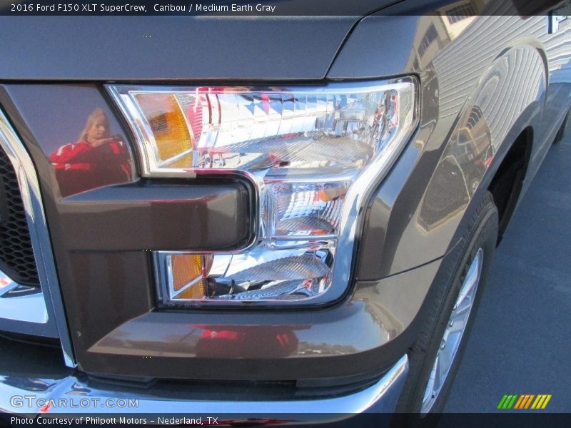 Caribou / Medium Earth Gray 2016 Ford F150 XLT SuperCrew