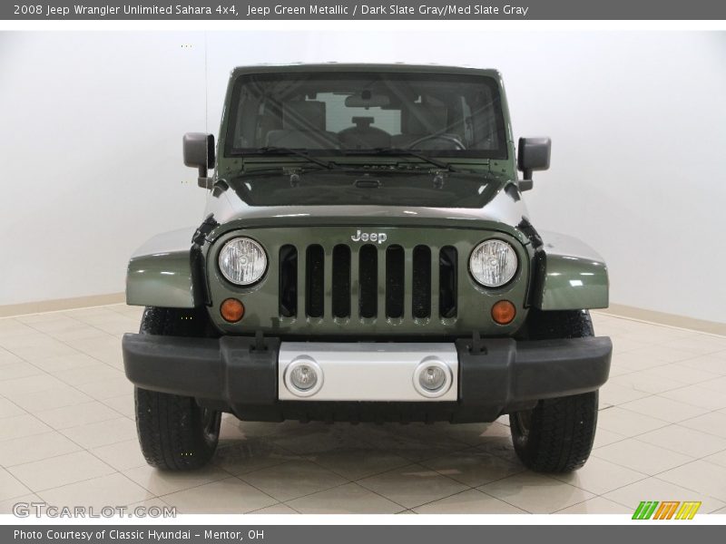 Jeep Green Metallic / Dark Slate Gray/Med Slate Gray 2008 Jeep Wrangler Unlimited Sahara 4x4
