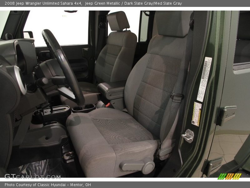 Front Seat of 2008 Wrangler Unlimited Sahara 4x4