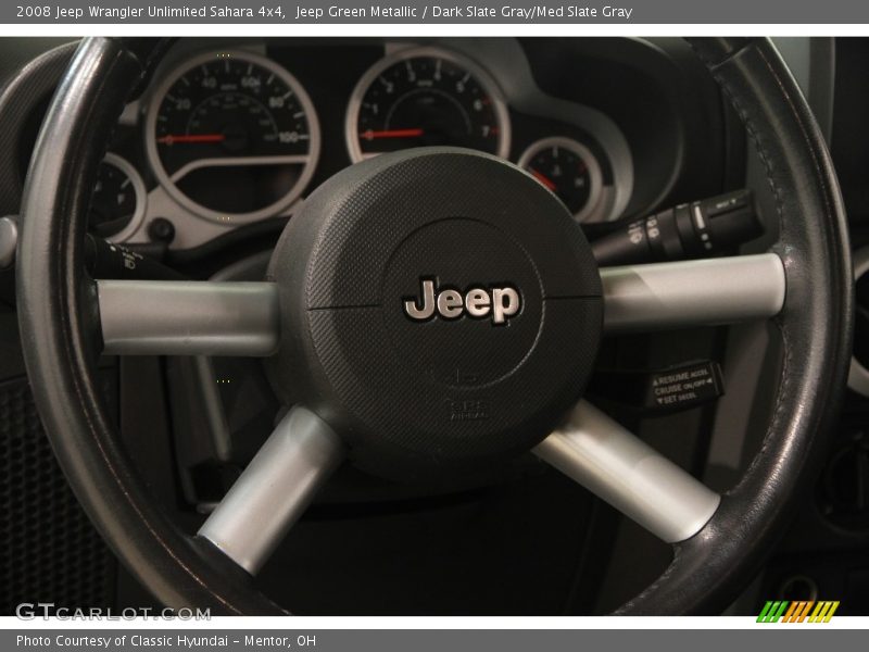 Jeep Green Metallic / Dark Slate Gray/Med Slate Gray 2008 Jeep Wrangler Unlimited Sahara 4x4