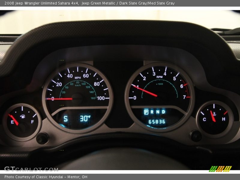  2008 Wrangler Unlimited Sahara 4x4 Sahara 4x4 Gauges