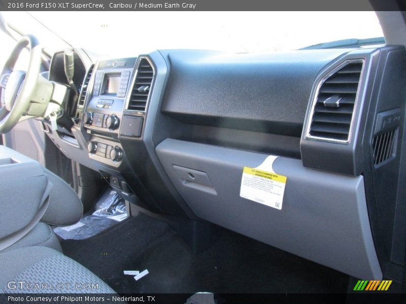 Caribou / Medium Earth Gray 2016 Ford F150 XLT SuperCrew