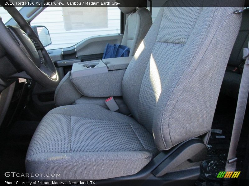 Caribou / Medium Earth Gray 2016 Ford F150 XLT SuperCrew