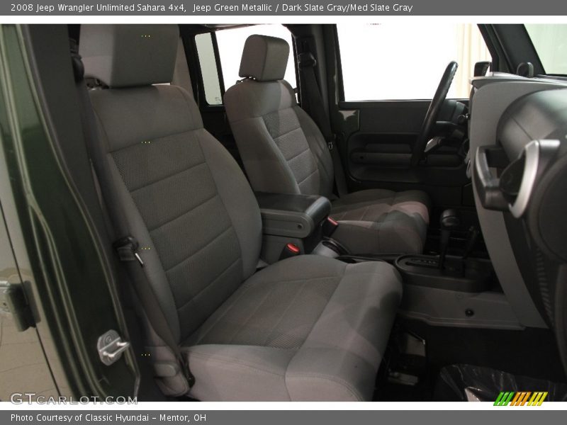Jeep Green Metallic / Dark Slate Gray/Med Slate Gray 2008 Jeep Wrangler Unlimited Sahara 4x4