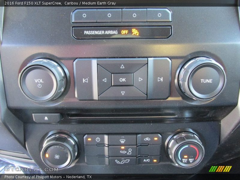 Caribou / Medium Earth Gray 2016 Ford F150 XLT SuperCrew