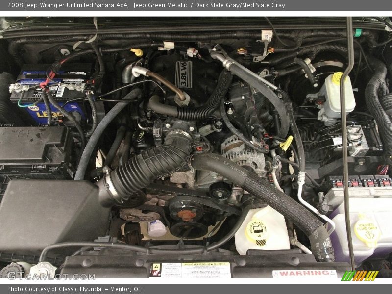  2008 Wrangler Unlimited Sahara 4x4 Engine - 3.8 Liter SMPI OHV 12-Valve V6