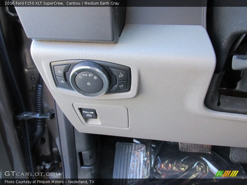 Caribou / Medium Earth Gray 2016 Ford F150 XLT SuperCrew