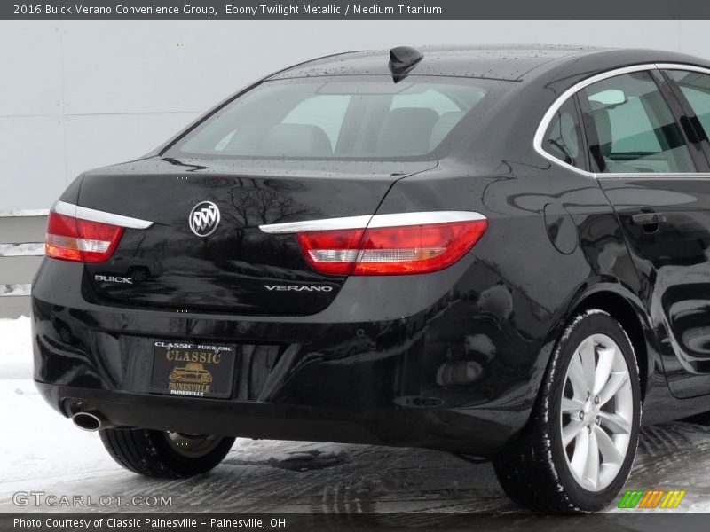 Ebony Twilight Metallic / Medium Titanium 2016 Buick Verano Convenience Group