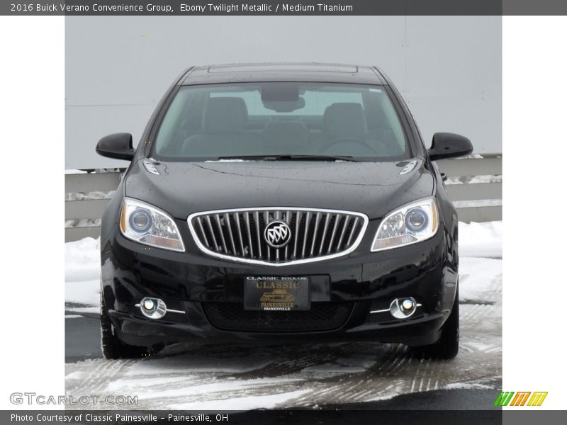 Ebony Twilight Metallic / Medium Titanium 2016 Buick Verano Convenience Group