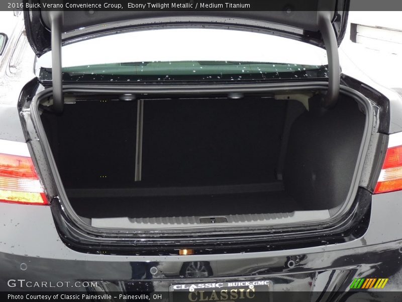 Ebony Twilight Metallic / Medium Titanium 2016 Buick Verano Convenience Group