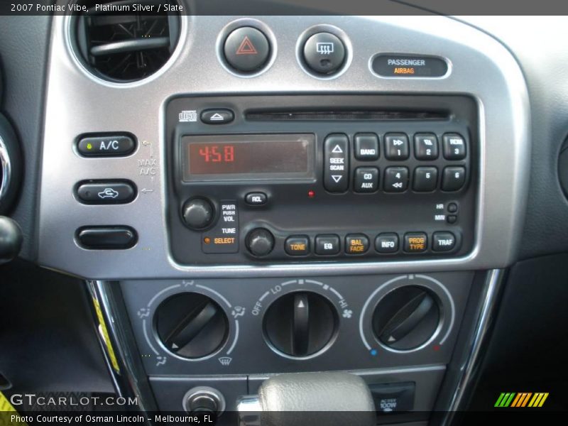 Platinum Silver / Slate 2007 Pontiac Vibe
