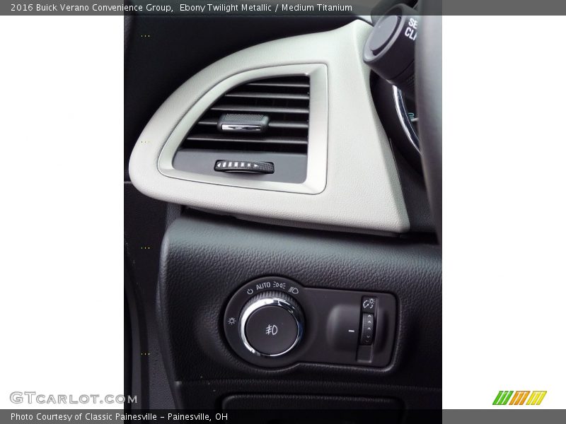 Ebony Twilight Metallic / Medium Titanium 2016 Buick Verano Convenience Group