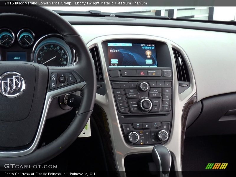 Ebony Twilight Metallic / Medium Titanium 2016 Buick Verano Convenience Group