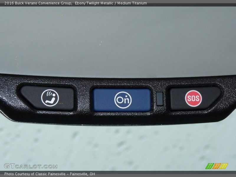 Ebony Twilight Metallic / Medium Titanium 2016 Buick Verano Convenience Group