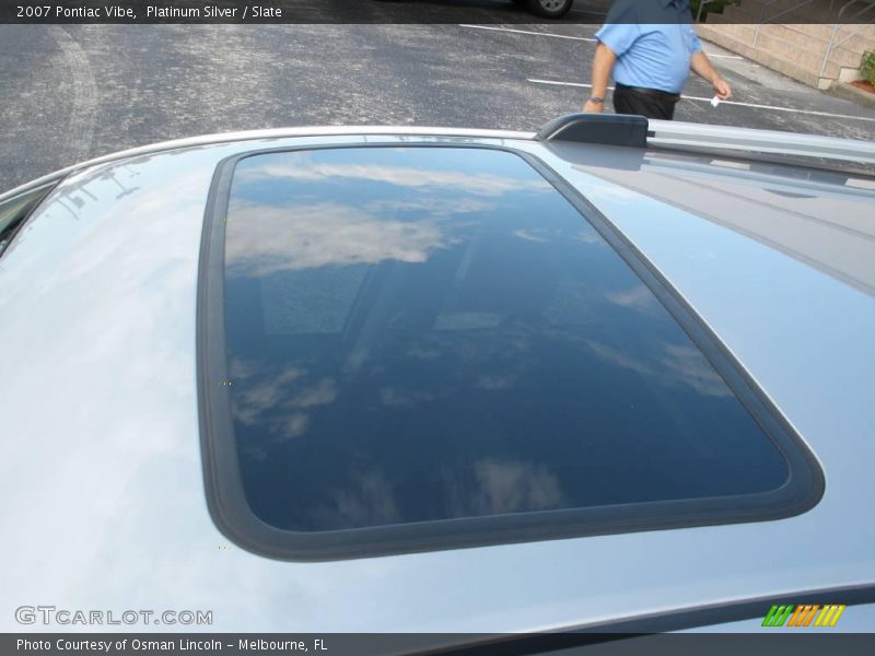 Platinum Silver / Slate 2007 Pontiac Vibe