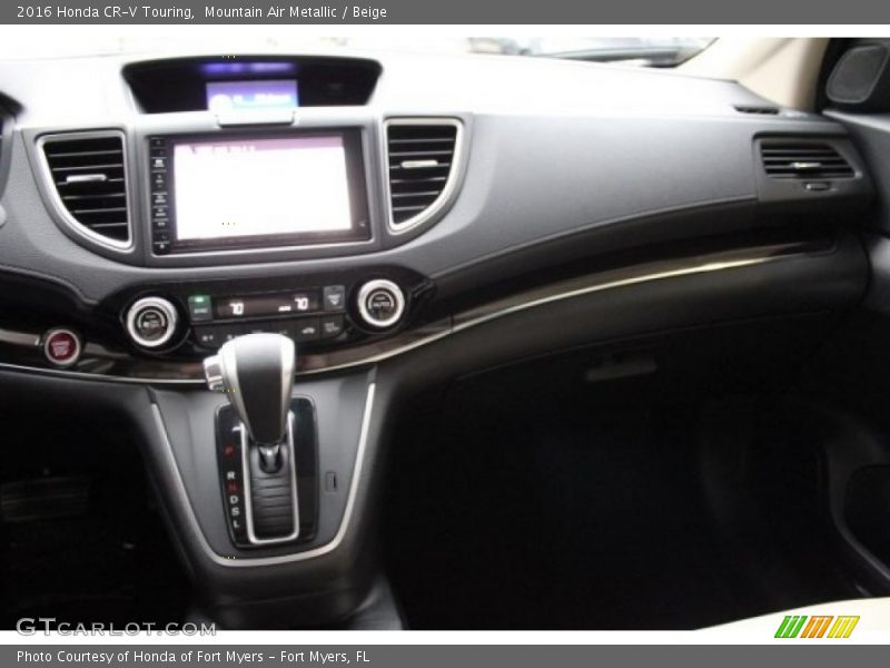 Mountain Air Metallic / Beige 2016 Honda CR-V Touring