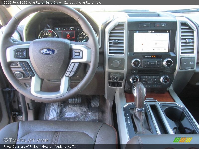 Dashboard of 2016 F150 King Ranch SuperCrew