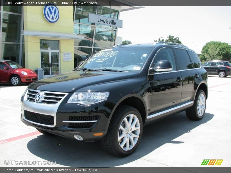 Black Uni / Anthracite 2008 Volkswagen Touareg 2 V8