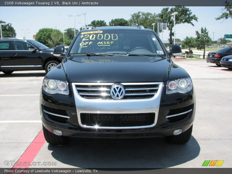Black Uni / Anthracite 2008 Volkswagen Touareg 2 V8