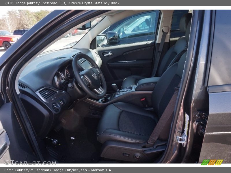 Granite Crystal Metallic / Black 2016 Dodge Journey Crossroad Plus