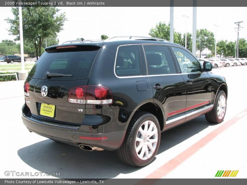 Black Uni / Anthracite 2008 Volkswagen Touareg 2 V8