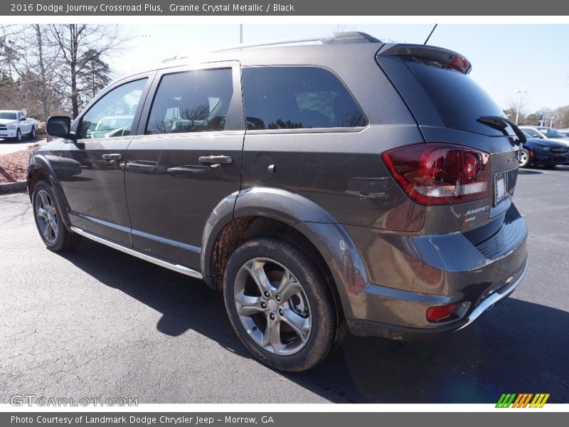 Granite Crystal Metallic / Black 2016 Dodge Journey Crossroad Plus