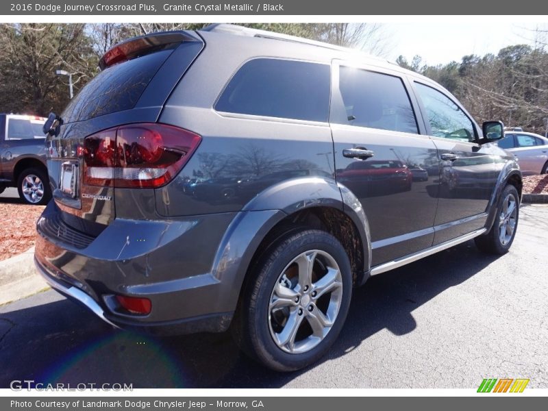 Granite Crystal Metallic / Black 2016 Dodge Journey Crossroad Plus