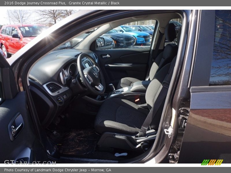 Granite Crystal Metallic / Black 2016 Dodge Journey Crossroad Plus