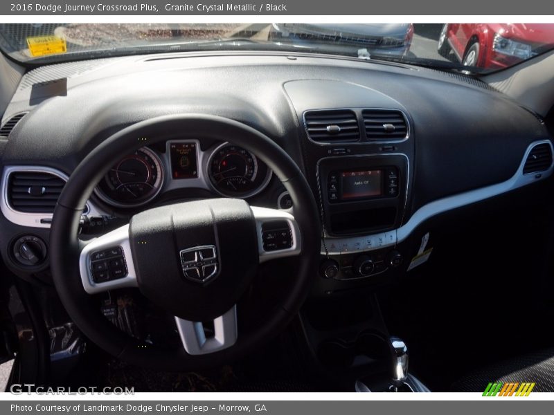 Granite Crystal Metallic / Black 2016 Dodge Journey Crossroad Plus