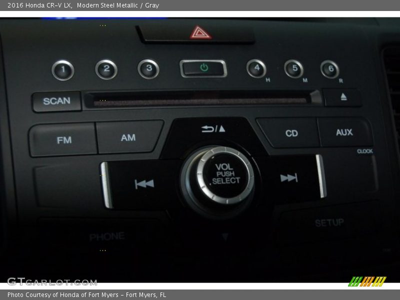 Modern Steel Metallic / Gray 2016 Honda CR-V LX