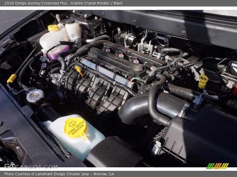Granite Crystal Metallic / Black 2016 Dodge Journey Crossroad Plus