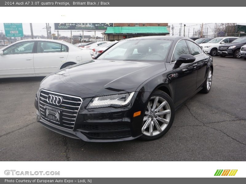 Brilliant Black / Black 2014 Audi A7 3.0T quattro Prestige