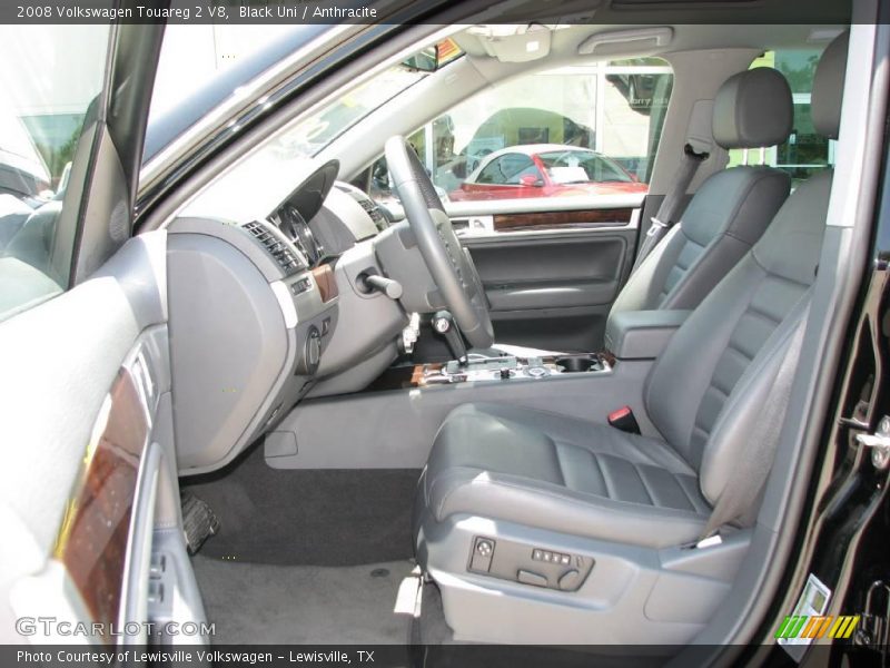 Black Uni / Anthracite 2008 Volkswagen Touareg 2 V8