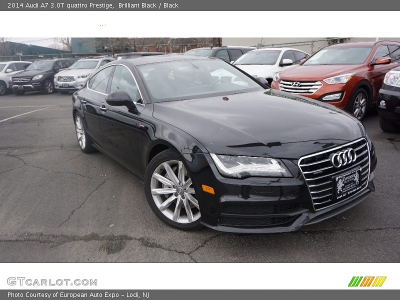 Brilliant Black / Black 2014 Audi A7 3.0T quattro Prestige