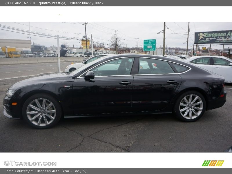 Brilliant Black / Black 2014 Audi A7 3.0T quattro Prestige