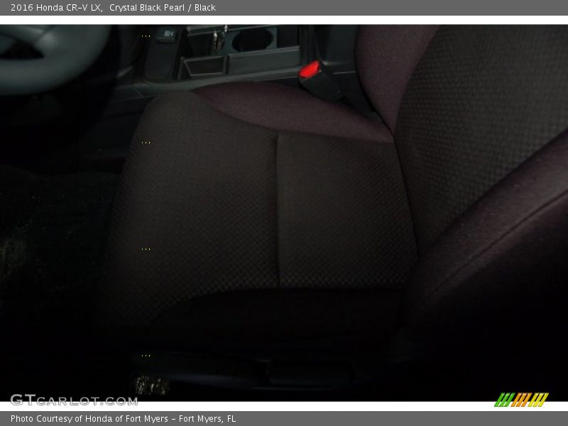 Crystal Black Pearl / Black 2016 Honda CR-V LX