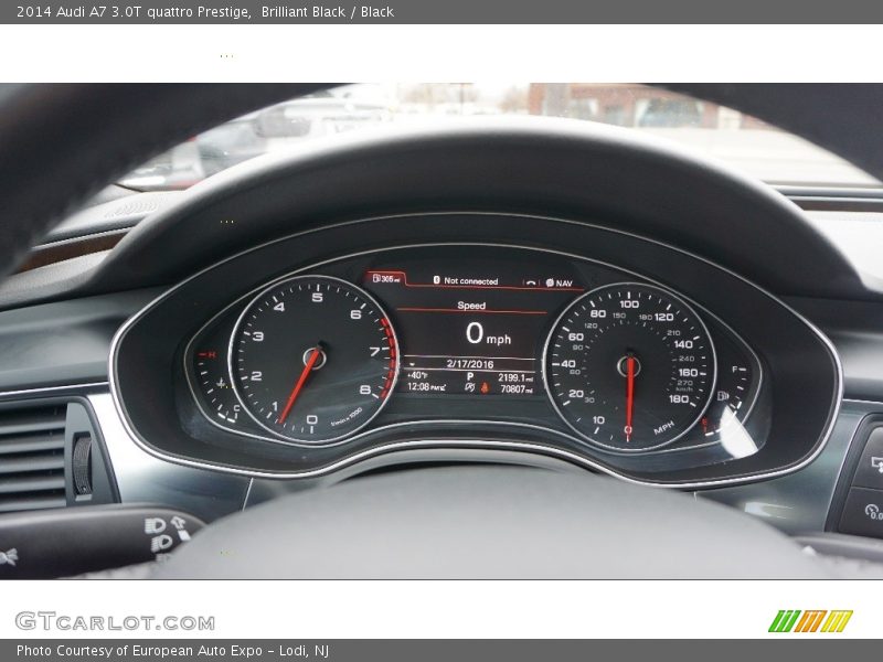 Brilliant Black / Black 2014 Audi A7 3.0T quattro Prestige